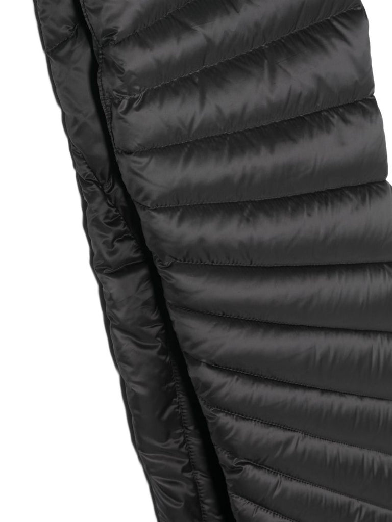 Black Radiance Quilted Scarf