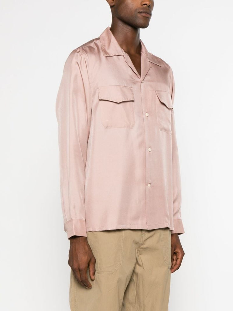 Pink Keesey Silk Shirt