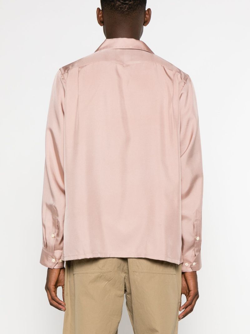 Pink Keesey Silk Shirt