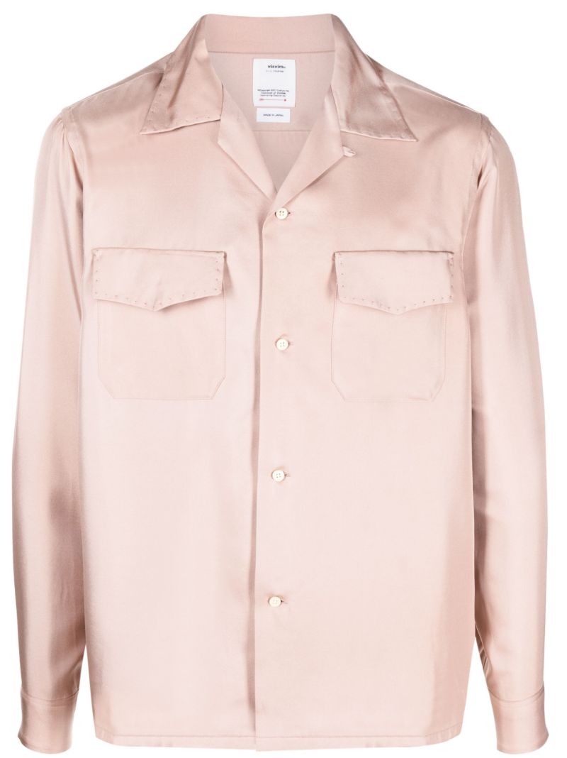 Pink Keesey Silk Shirt