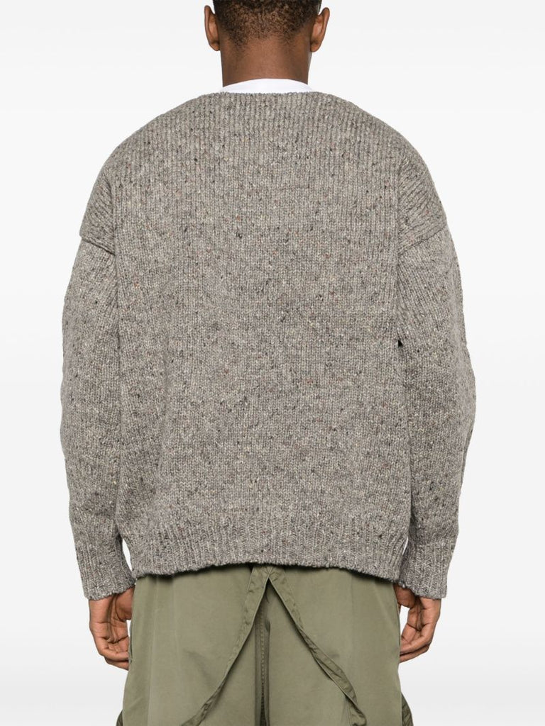 Grey Amplus Wool Sweater