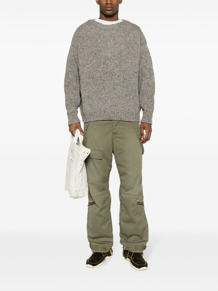 Grey Amplus Wool Sweater