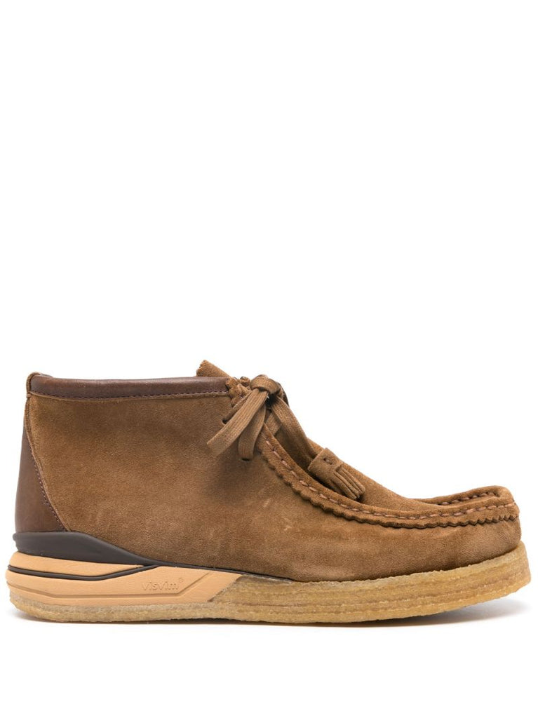Brown Beuys Trekker-folk Suede Boots