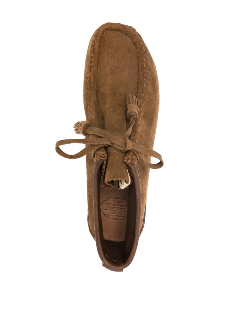 Brown Beuys Trekker-folk Suede Boots