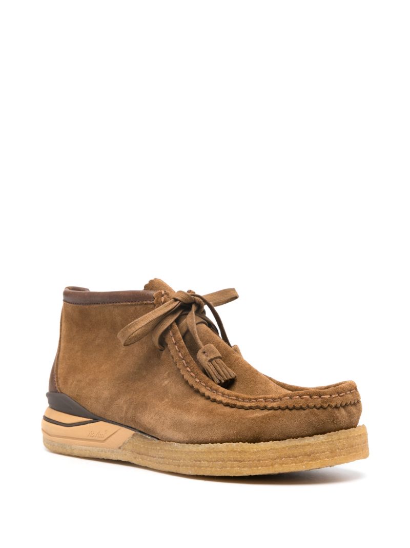 Brown Beuys Trekker-folk Suede Boots