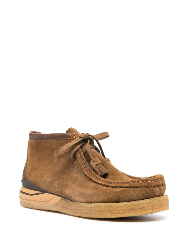 Brown Beuys Trekker-folk Suede Boots