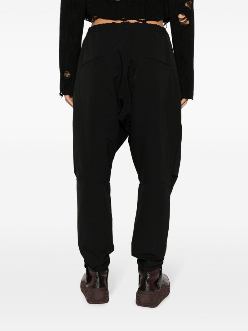 Black Schoeller Dryskin Drawcord Trousers