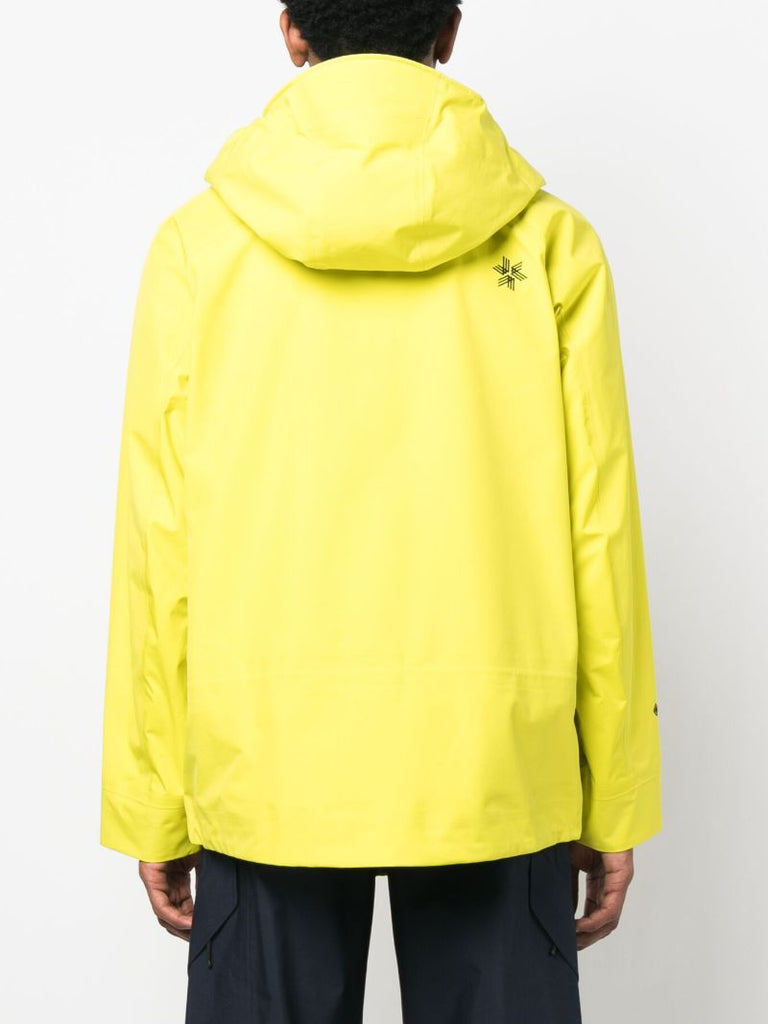 Yellow Gore-tex 3l Hooded Jacket