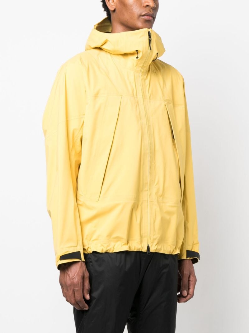 Yellow Pertex Shieldair Waterproof Jacket