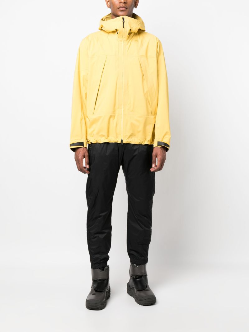 Yellow Pertex Shieldair Waterproof Jacket