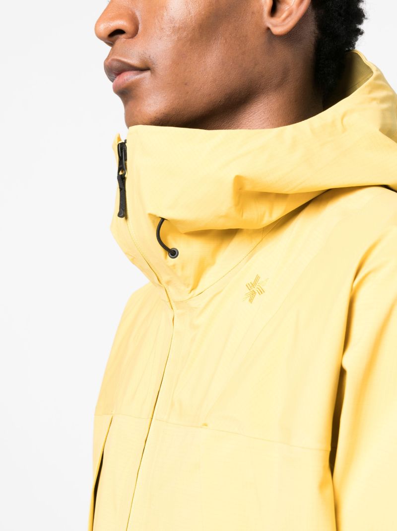 Yellow Pertex Shieldair Waterproof Jacket