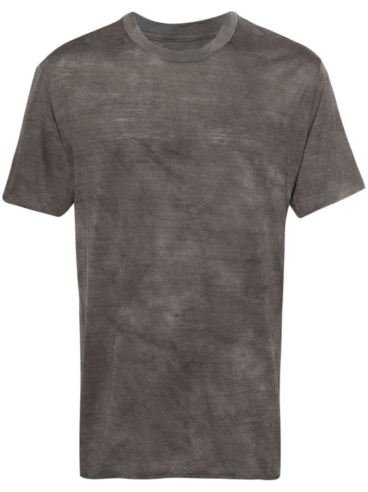 Grey Cloudmerino Wool Performance T-shirt