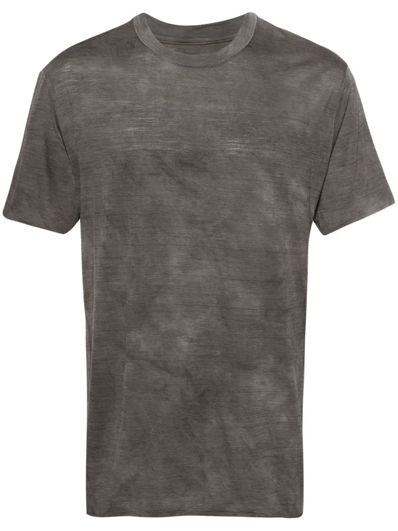Grey Cloudmerino Wool Performance T-shirt