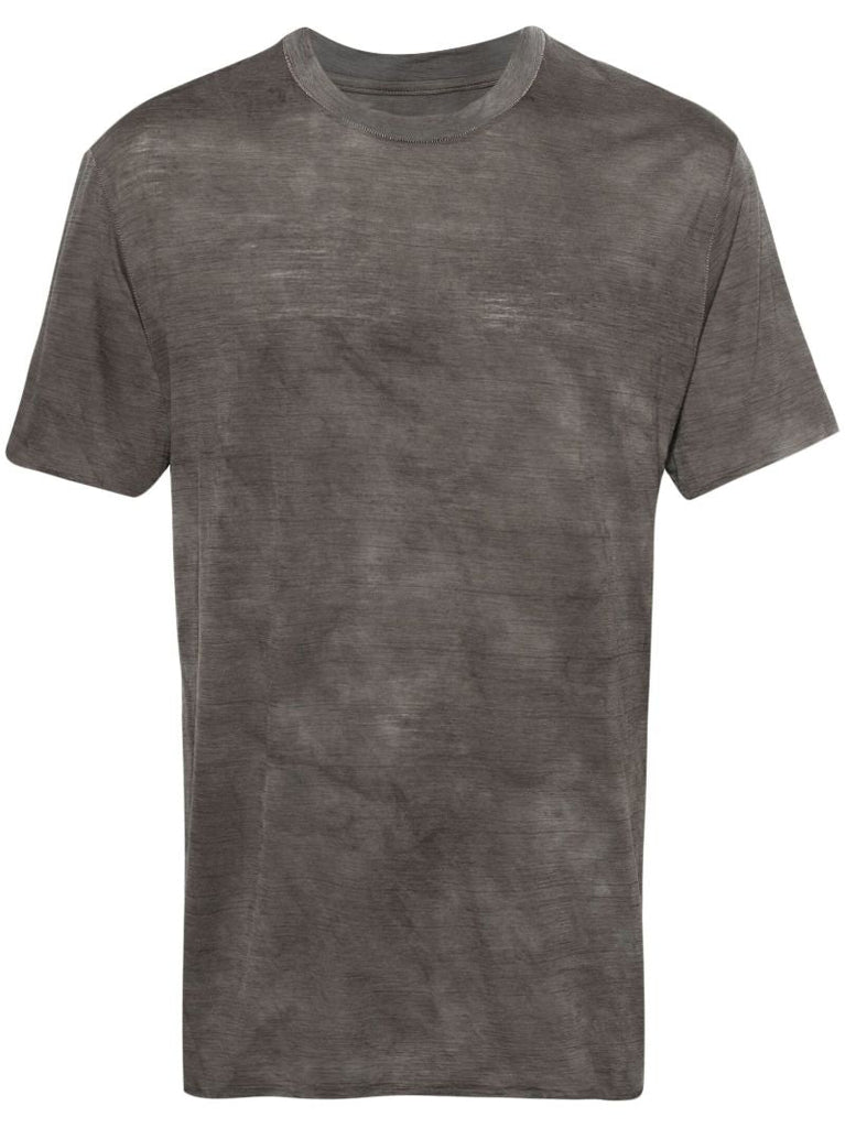 Grey Cloudmerino Wool Performance T-shirt