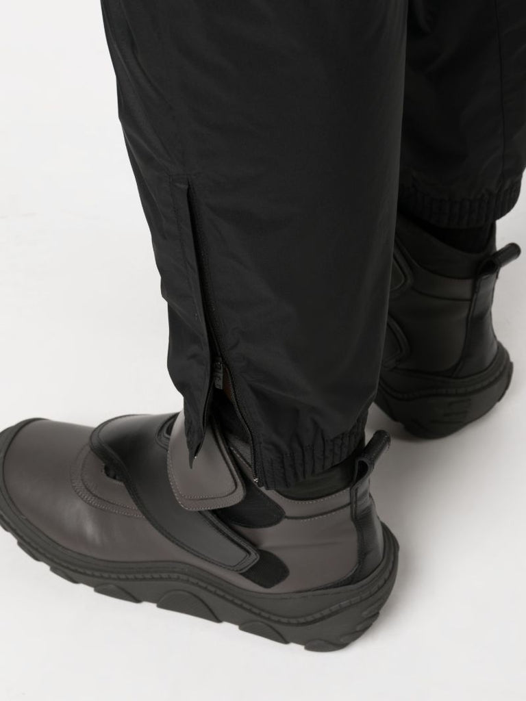 Black Padded Trousers