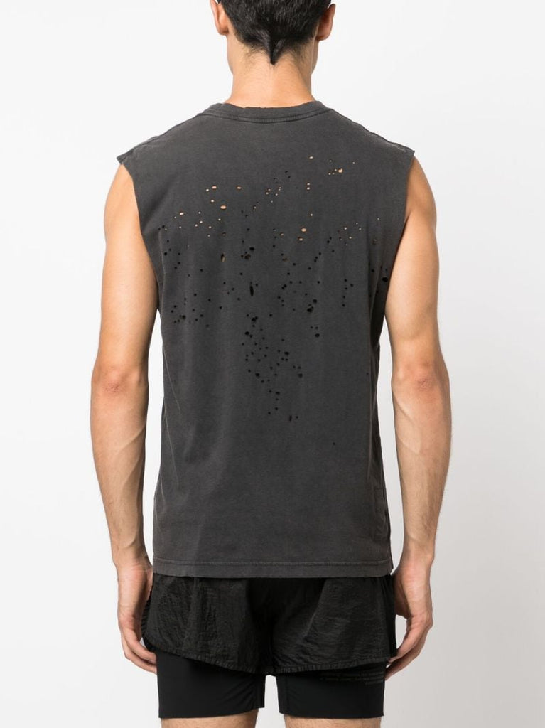 Black Mothtech Organic Cotton Tank Top