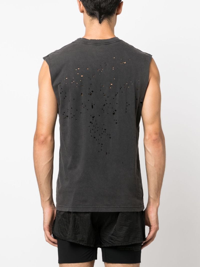 Black Mothtech Organic Cotton Tank Top