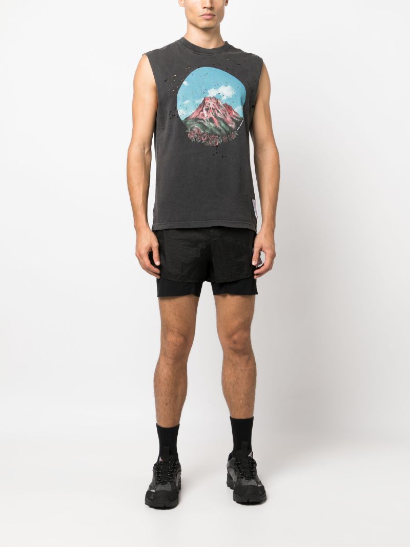 Black Mothtech Organic Cotton Tank Top