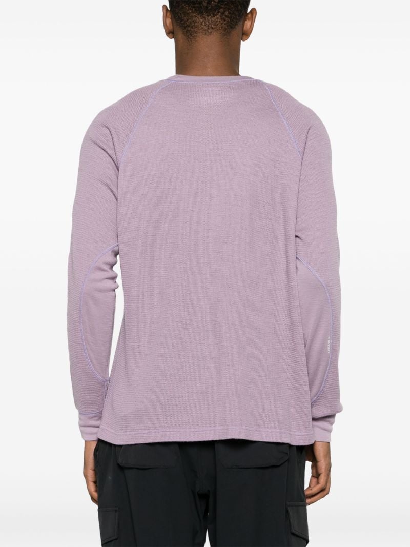 Purple CloudmerinoÃ¢â_x0080__x009e_Â¢ Waffle Knit Performance Sweater