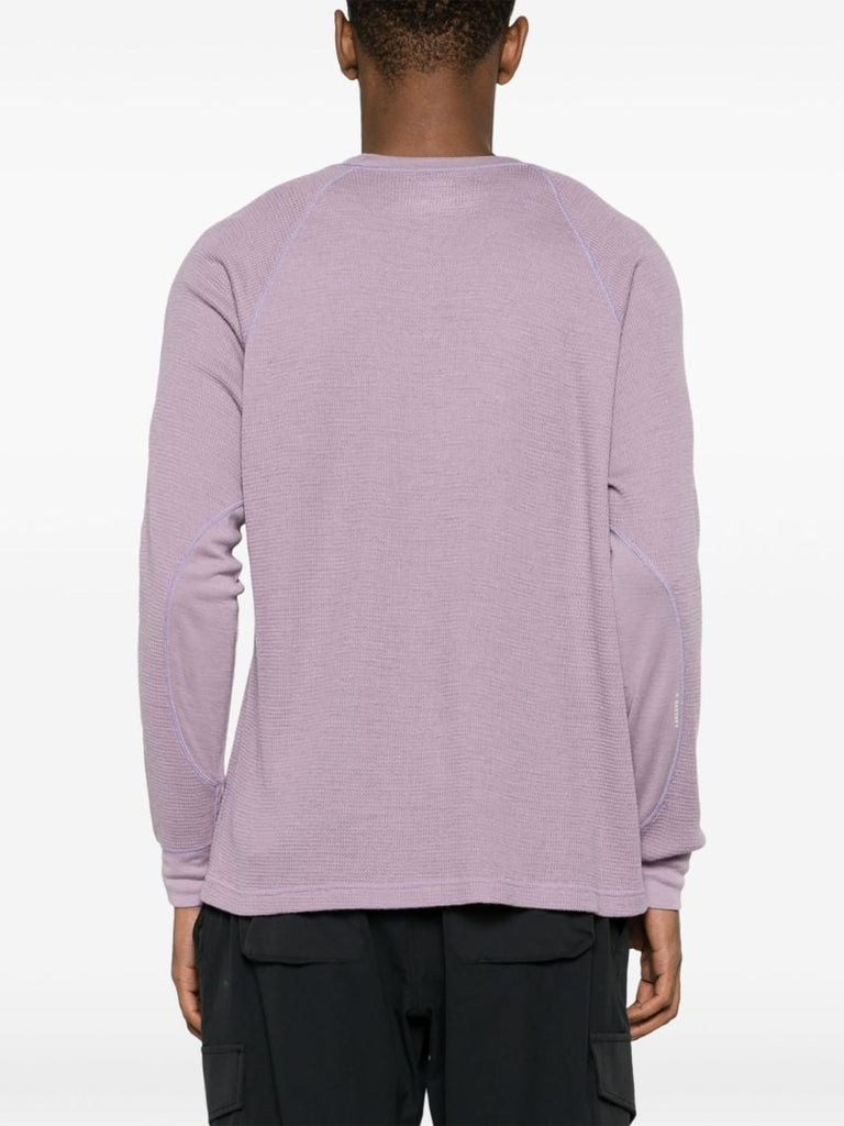 Purple CloudmerinoÃ¢â_x0080__x009e_Â¢ Waffle Knit Performance Sweater