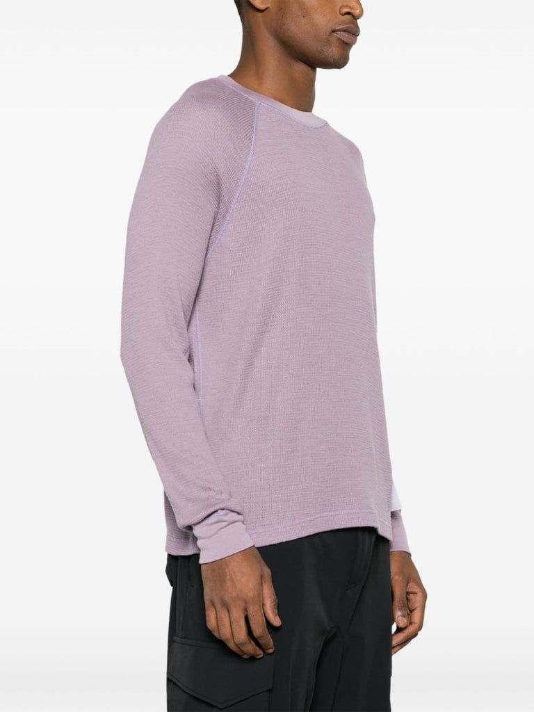 Purple CloudmerinoÃ¢â_x0080__x009e_Â¢ Waffle Knit Performance Sweater