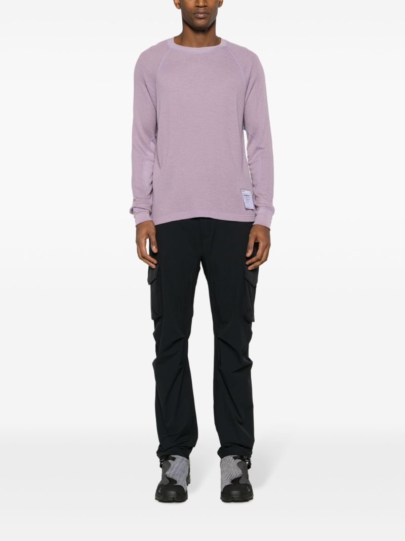 Purple CloudmerinoÃ¢â_x0080__x009e_Â¢ Waffle Knit Performance Sweater