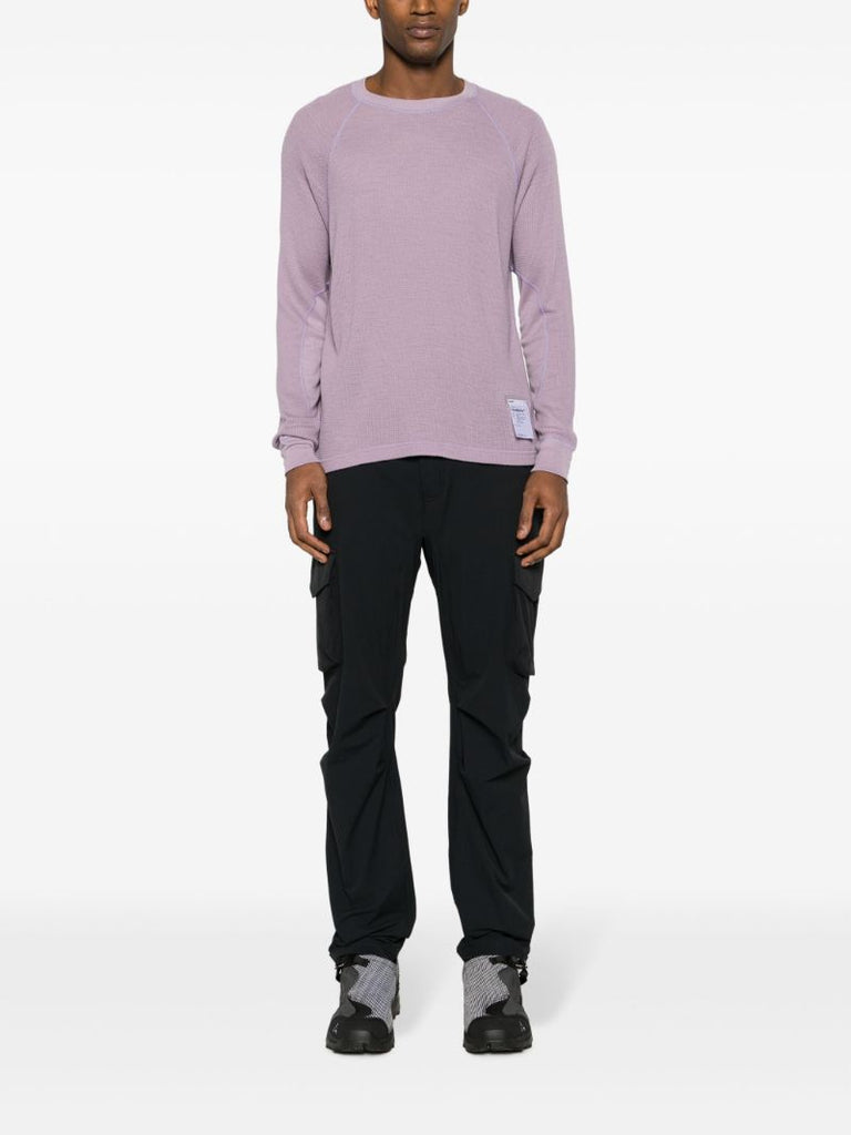 Purple CloudmerinoÃ¢â_x0080__x009e_Â¢ Waffle Knit Performance Sweater