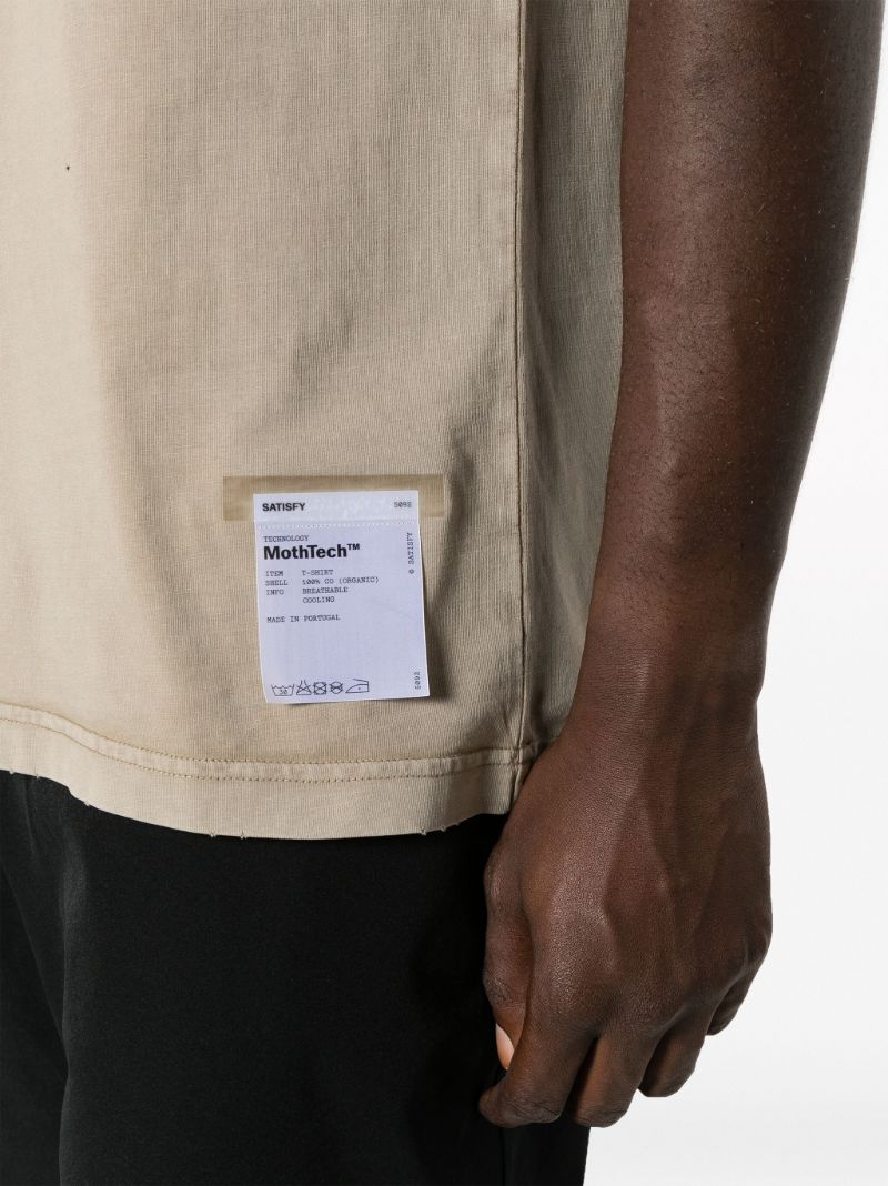 Brown Mothtech Organic Cotton T-shirt