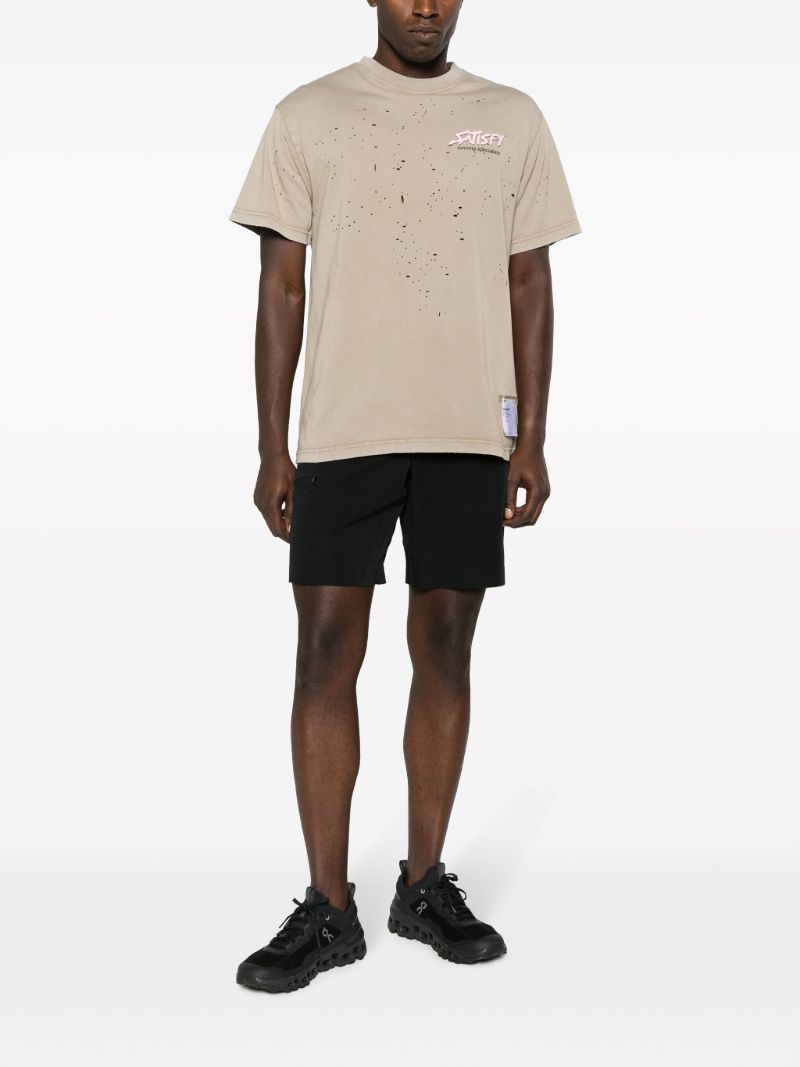 Brown Mothtech Organic Cotton T-shirt
