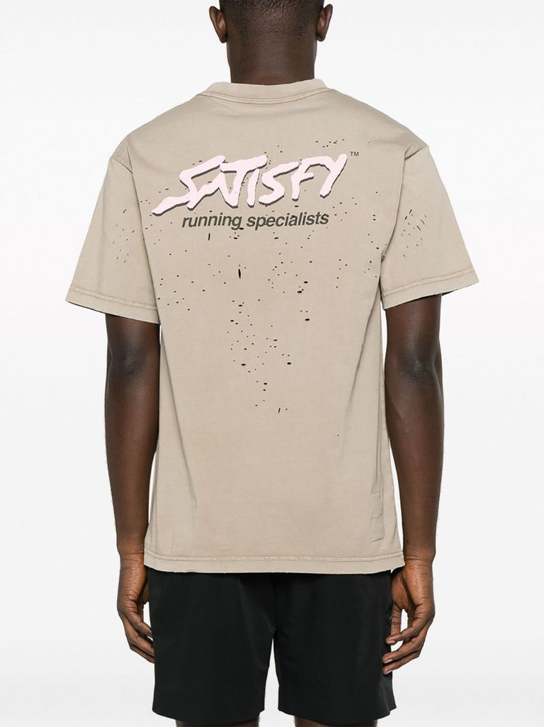 Brown Mothtech Organic Cotton T-shirt