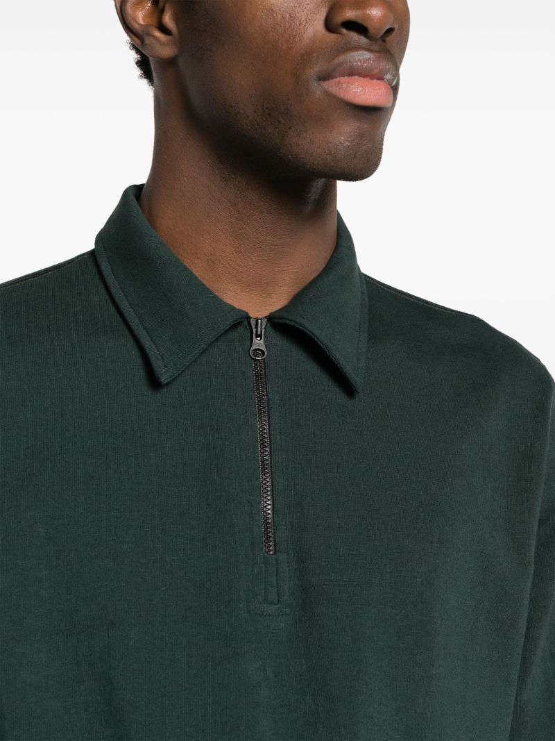 Green Half-zip Sweatshirt
