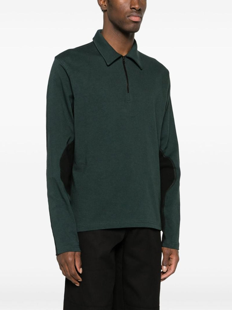 Green Half-zip Sweatshirt
