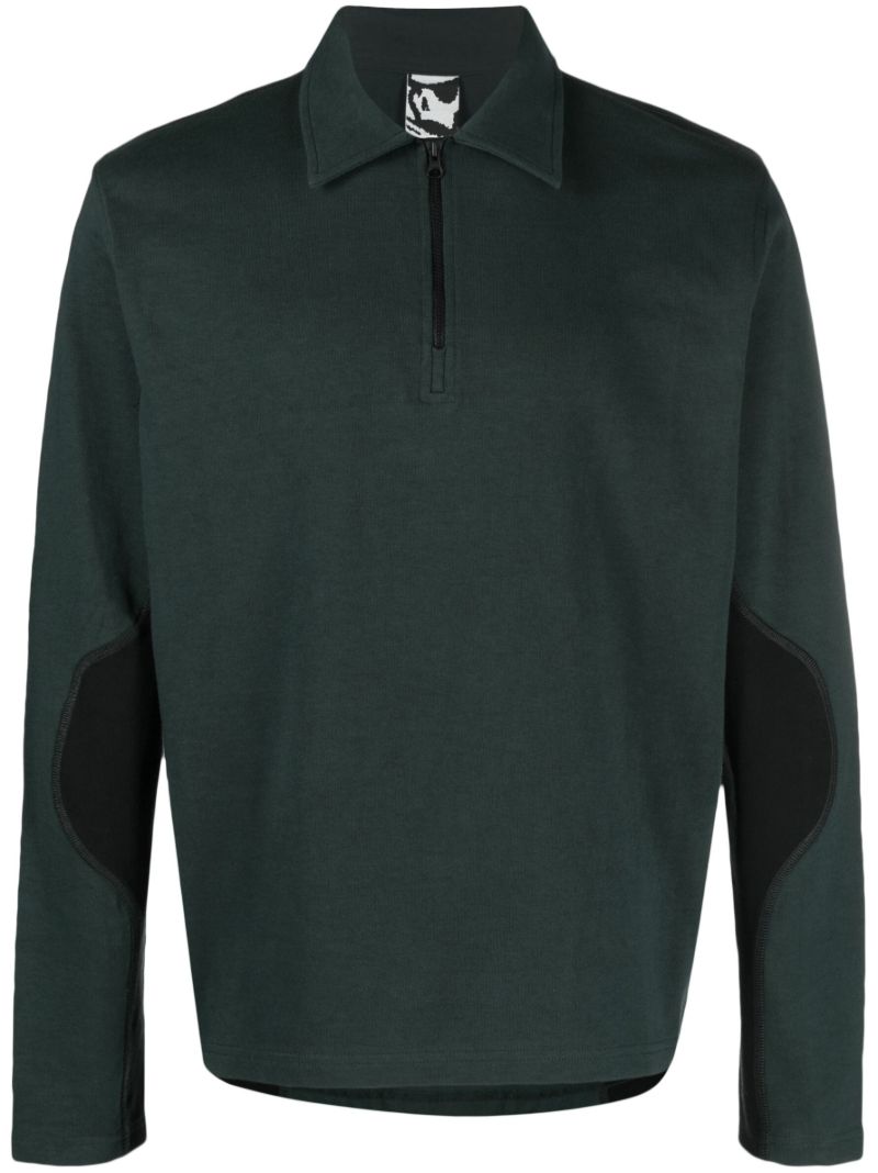 Green Half-zip Sweatshirt