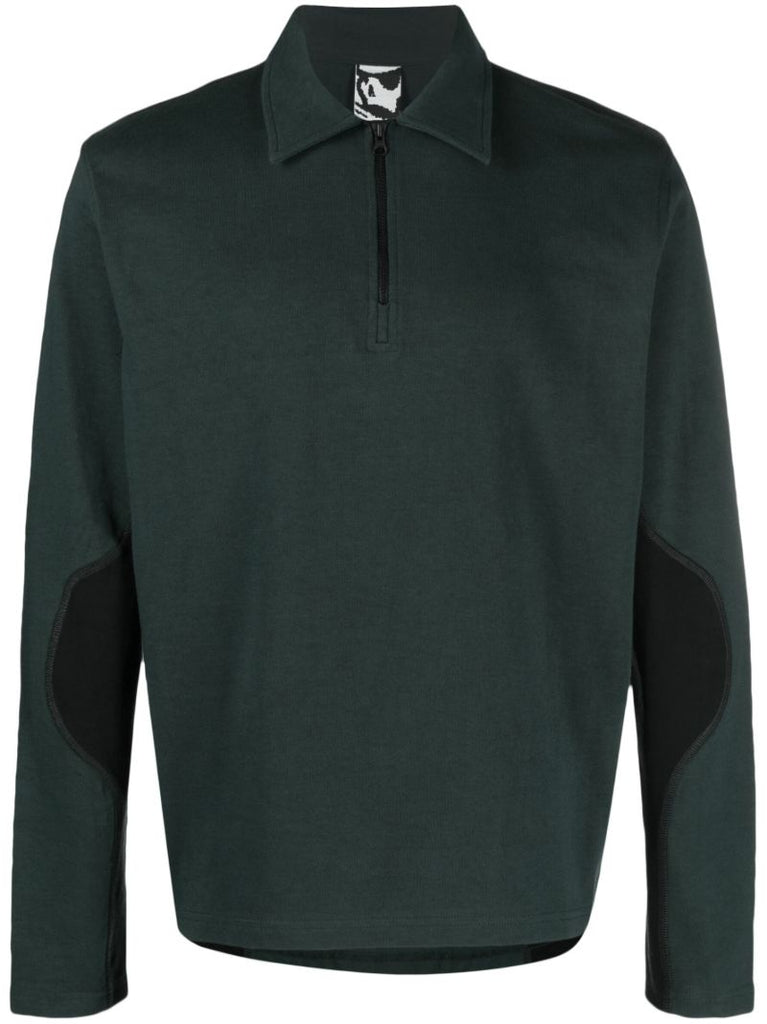 Green Half-zip Sweatshirt
