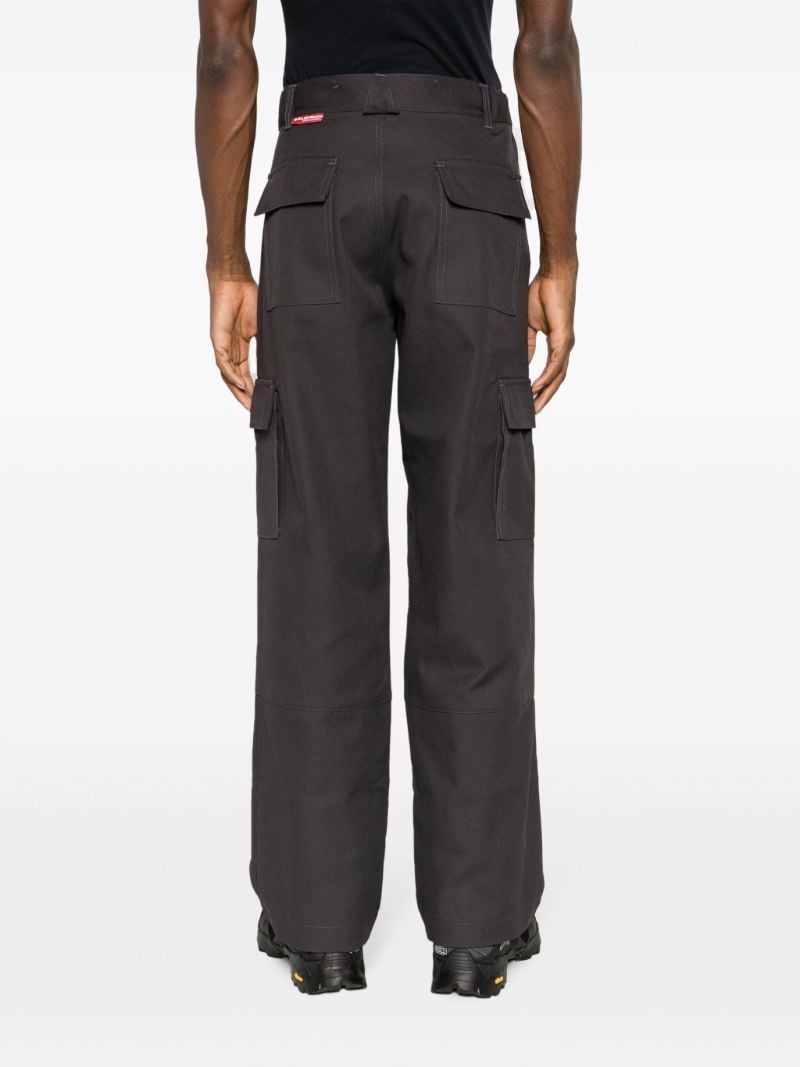 Grey Klopman Straight-leg Trousers