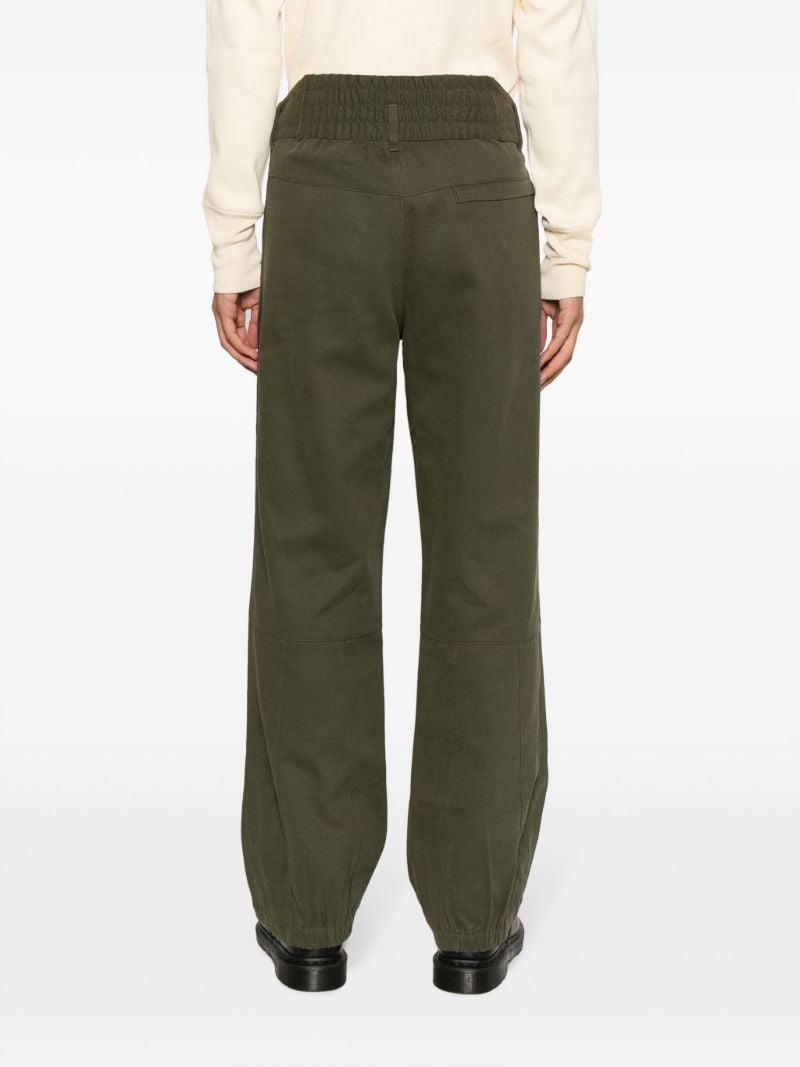 Green Boot Storage Cotton Trousers