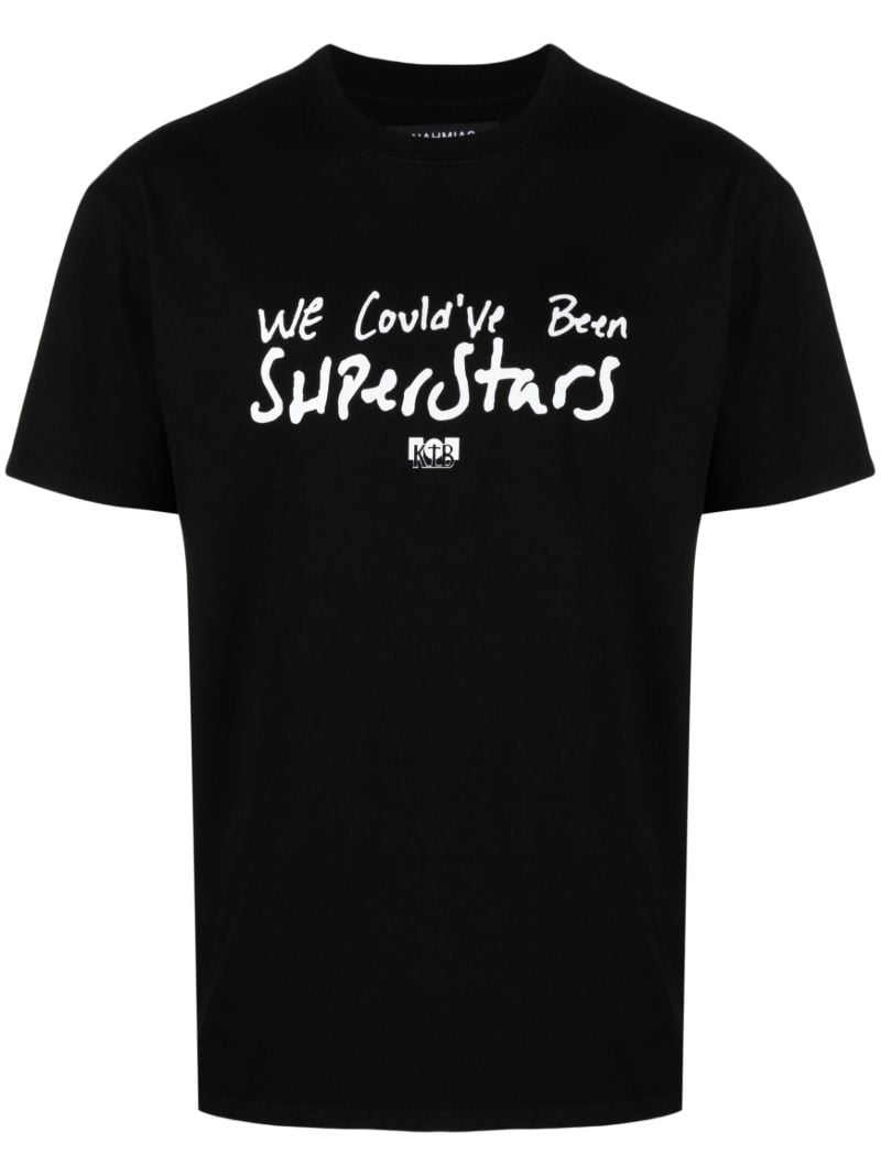 X Black Kodak Black Superstars Cotton T-shirt