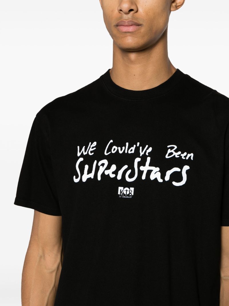 X Black Kodak Black Superstars Cotton T-shirt