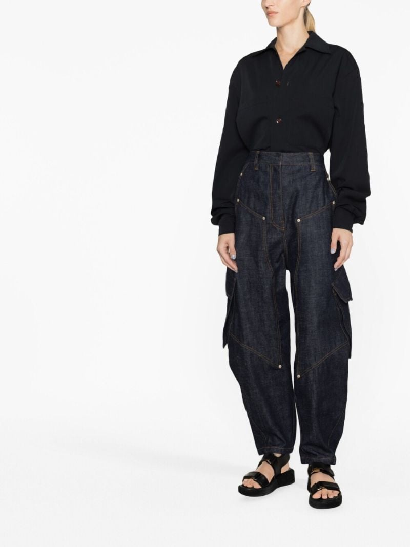 Black Virgin-wool Shirt