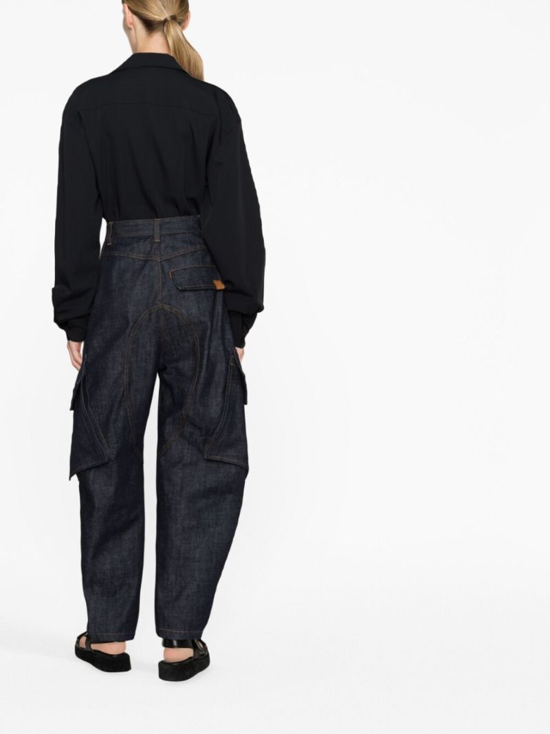 Black Virgin-wool Shirt