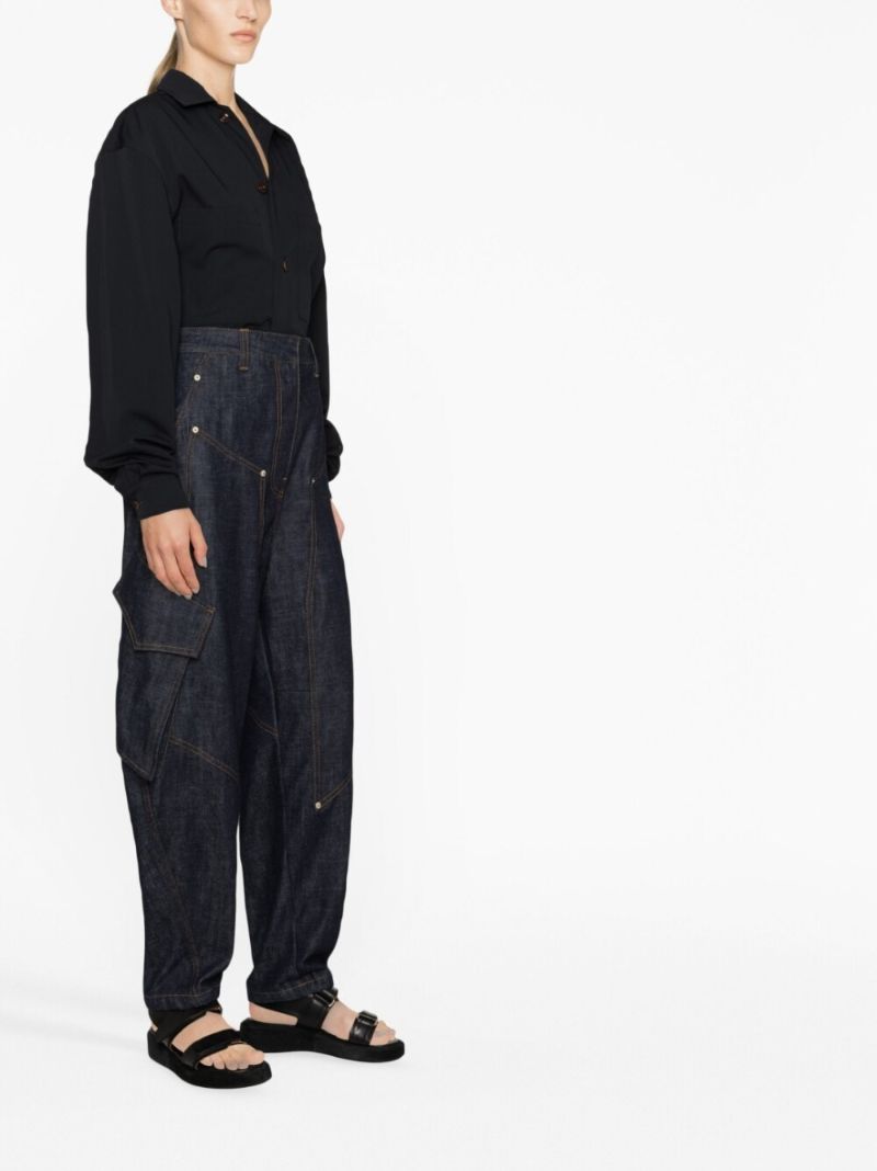 Black Virgin-wool Shirt