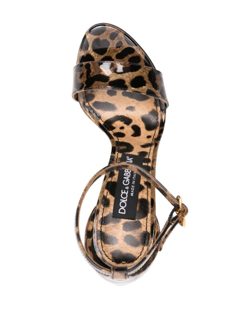 Brown Baroque Dg 105 Leather Sandals