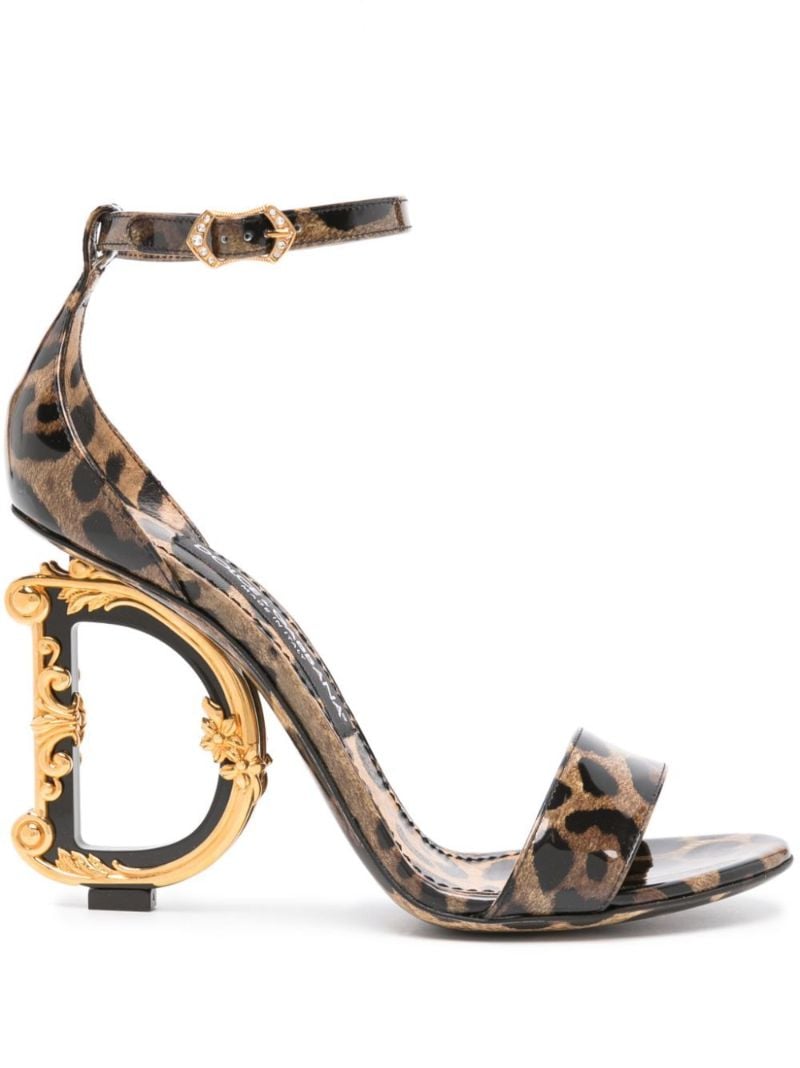 Brown Baroque Dg 105 Leather Sandals