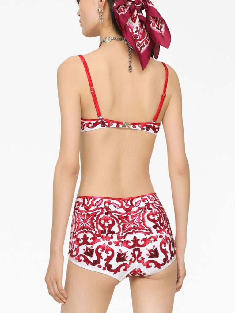 Red Majolica Bikini