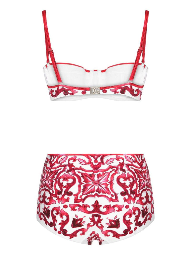 Red Majolica Bikini