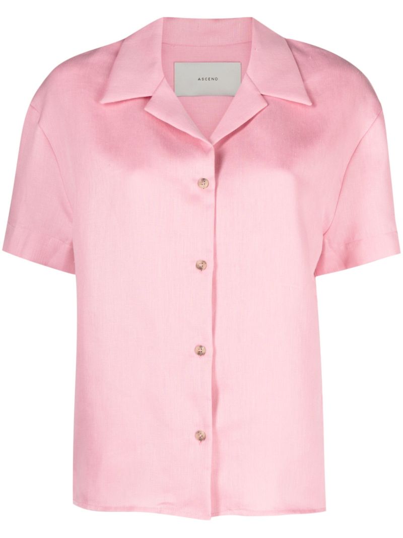 Pink Prague Linen Shirt