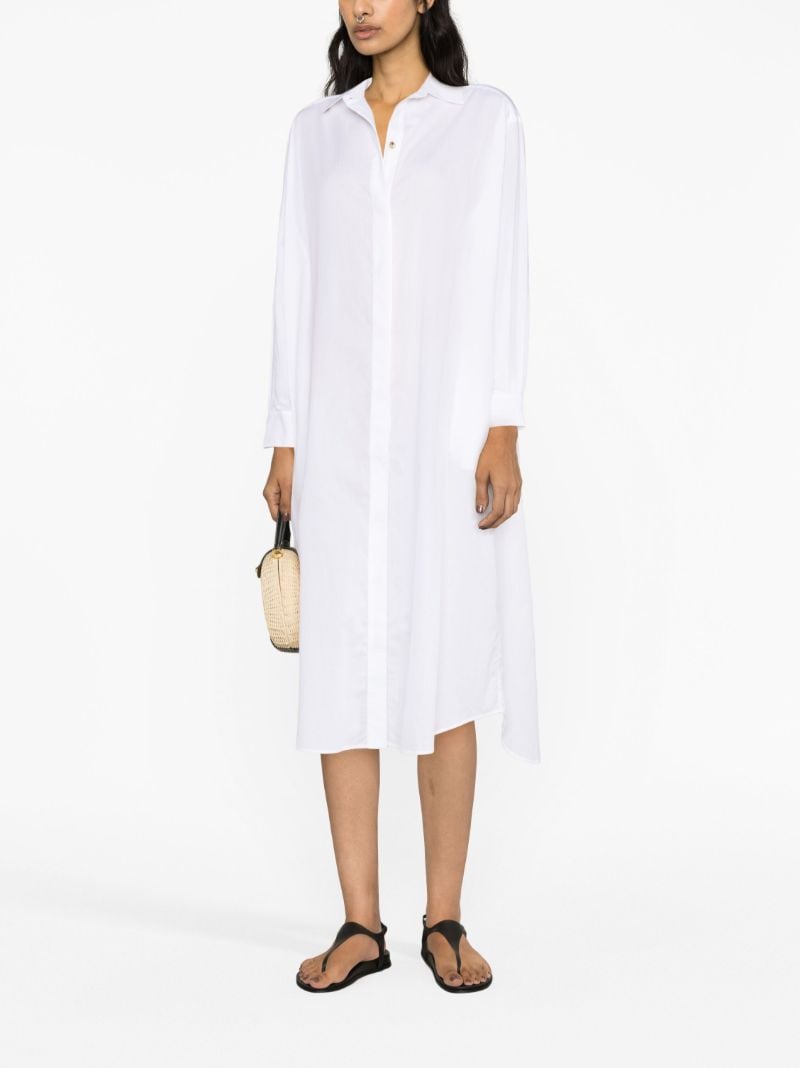 White Allegra Shirt Dress