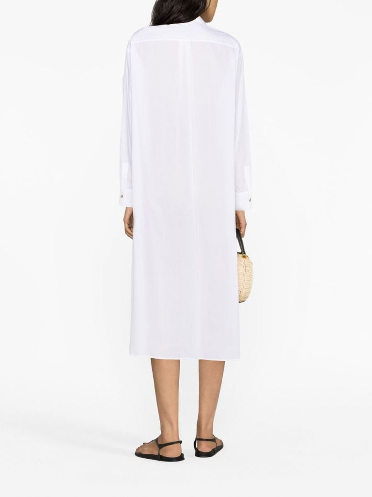 White Allegra Shirt Dress