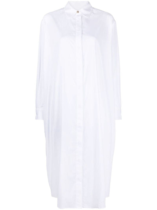 White Allegra Shirt Dress