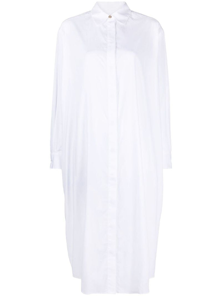 White Allegra Shirt Dress